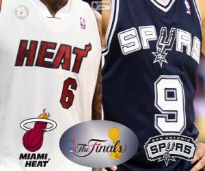 yapboz 2013 NBA Finalleri. Miami Heat vs San Antonio Spurs
